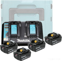 Аккумулятор для инструмента Makita BL1850B + DC18RD 199591-7 (18В/5 Ah + 7.2-18В)