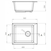 Кухонная мойка Gerhans A10 (Terracot)