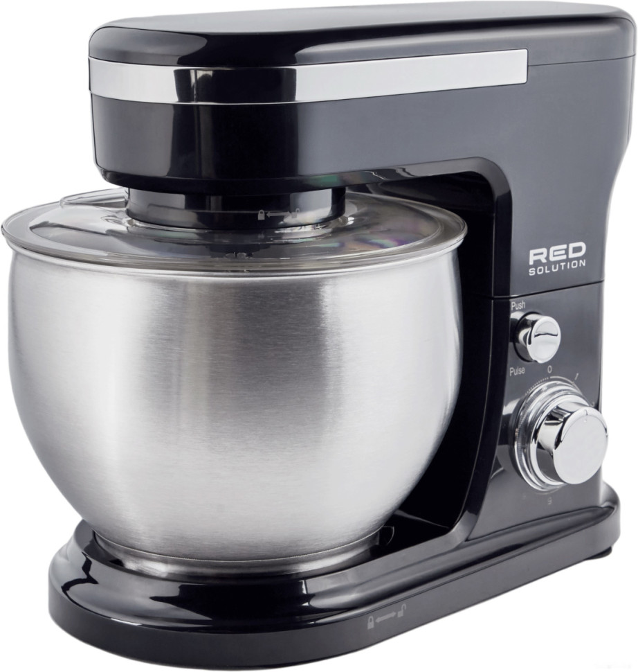 Кухонный комбайн RED Solution RFM-5393 (черный/хром) Кухонный комбайн RED Solution RFM-5393 (черный/хром)