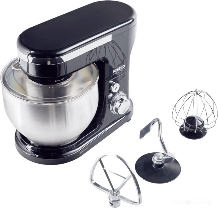 Кухонный комбайн RED Solution RFM-5393 (черный/хром) Кухонный комбайн RED Solution RFM-5393 (черный/хром)