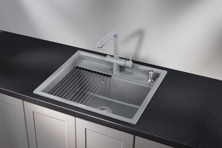 Кухонная мойка Granula KS-6003 (алюминиум) Кухонная мойка Granula KS-6003 (алюминиум)