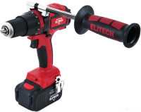 Ударная дрель-шуруповерт Elitech ДА 18УБЛ2 (с 2-мя АКБ, кейс)