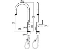 Смеситель Paulmark Galant Ga213077-CR (хром)