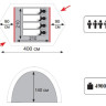 Палатка Tramp ROCK 4 Палатка Tramp ROCK 4