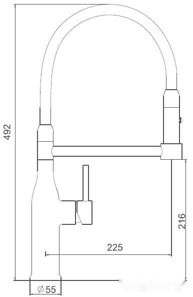 Смеситель Gappo G4398-51