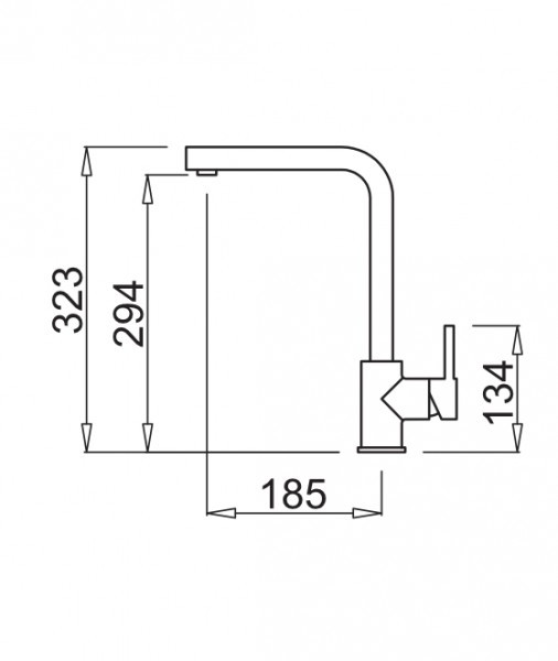 Смеситель Elleci Trail G59 Antracite Смеситель Elleci Trail G59 Antracite