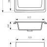 Кухонная мойка Gran-Stone GS-06 (302 песок)