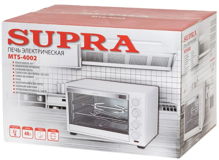 Мини-печь Supra MTS-4002 Мини-печь Supra MTS-4002