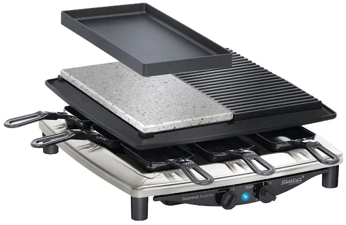 Электрогриль Steba RC 4 plus DELUX chrom Электрогриль Steba RC 4 plus DELUX chrom
