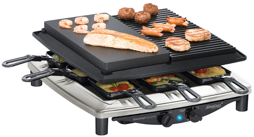 Электрогриль Steba RC 4 plus DELUX chrom Электрогриль Steba RC 4 plus DELUX chrom