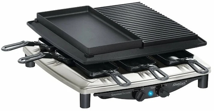 Электрогриль Steba RC 4 plus DELUX chrom Электрогриль Steba RC 4 plus DELUX chrom