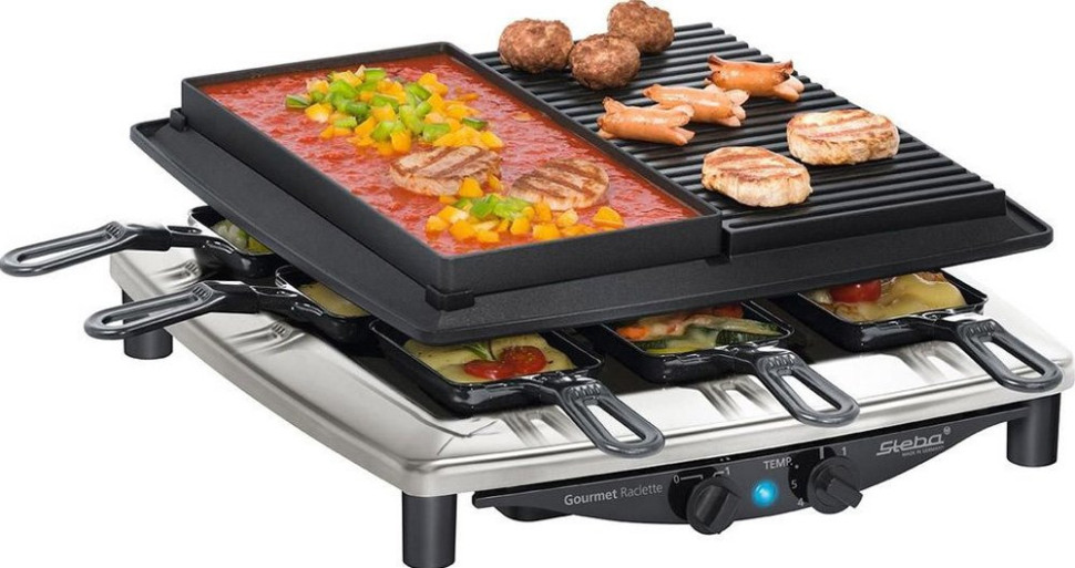 Электрогриль Steba RC 4 plus DELUX chrom Электрогриль Steba RC 4 plus DELUX chrom