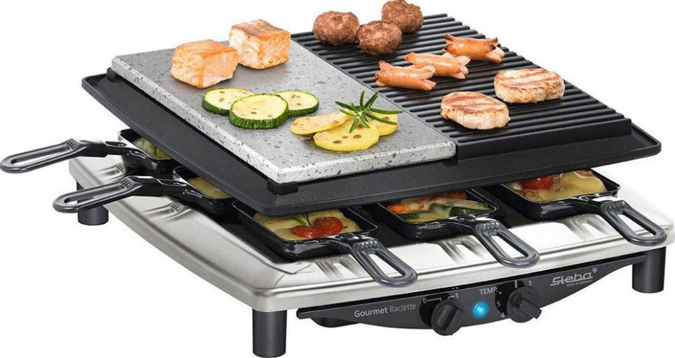Электрогриль Steba RC 4 plus DELUX chrom Электрогриль Steba RC 4 plus DELUX chrom