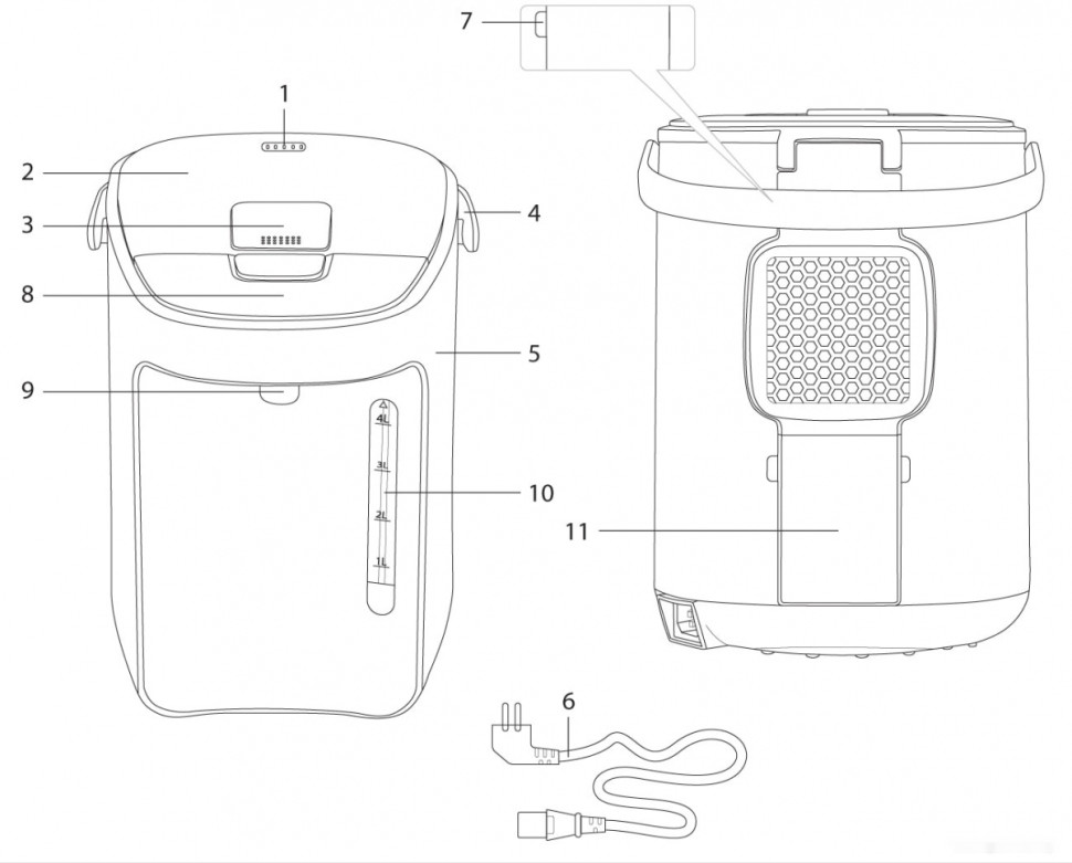Электрический чайник Redmond RTP-805 Электрический чайник Redmond RTP-805