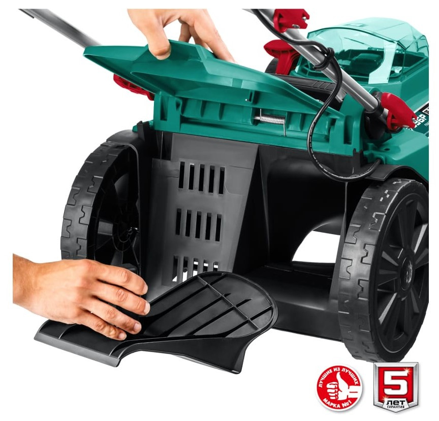 Аккумуляторная газонокосилка ЗУБР ГКЛ-4336 Аккумуляторная газонокосилка ЗУБР ГКЛ-4336