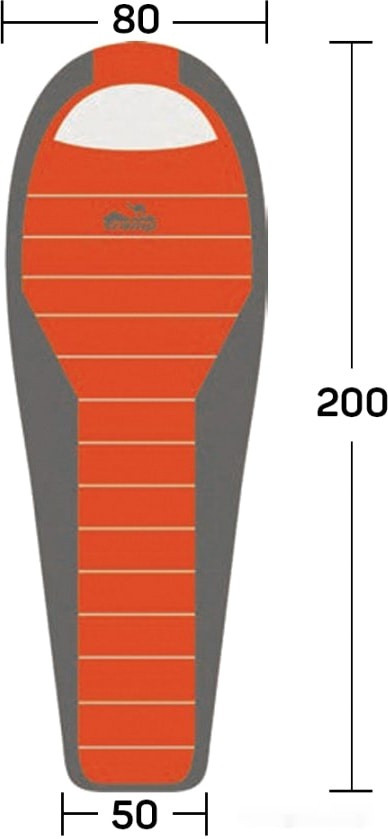 Спальный мешок Tramp Fjord T-Loft Compact TRS-049C (правая молния) Спальный мешок Tramp Fjord T-Loft Compact TRS-049C (правая молния)