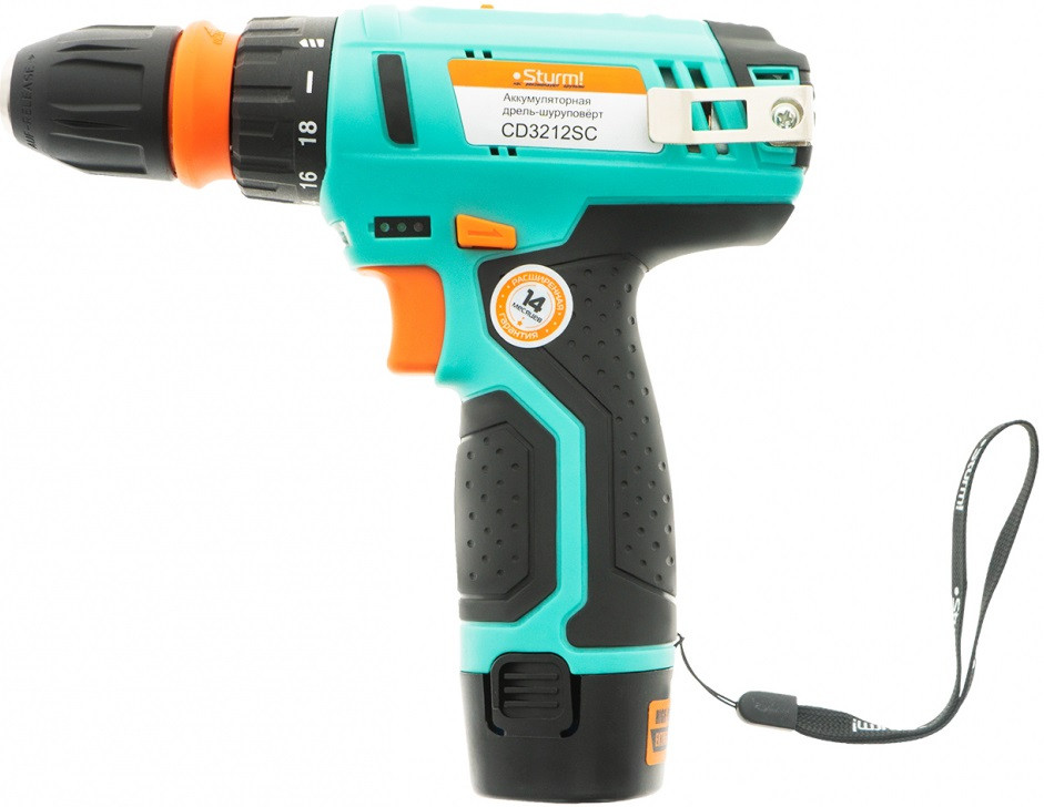 Дрель-шуруповерт Sturm! CD3212SC