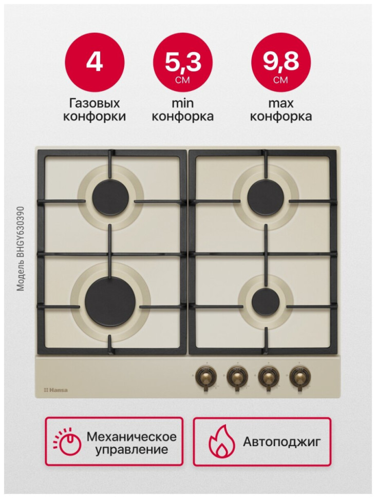 Варочная панель Hansa BHGY630390