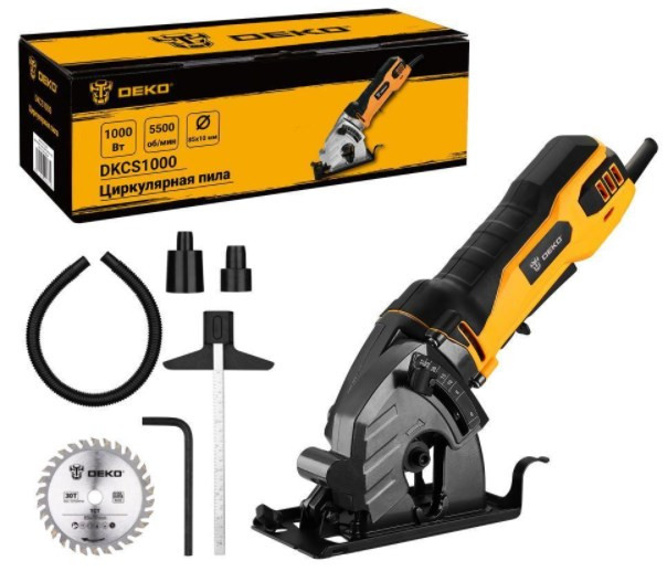 Дисковая (циркулярная) пила Deko DKCS1000 063-4201