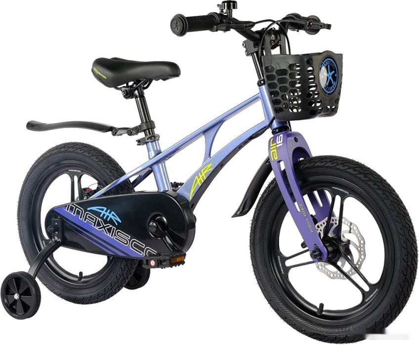 Детский велосипед Maxiscoo Air Pro 18 2024 (синий карбон) Детский велосипед Maxiscoo Air Pro 18 2024 (синий карбон)