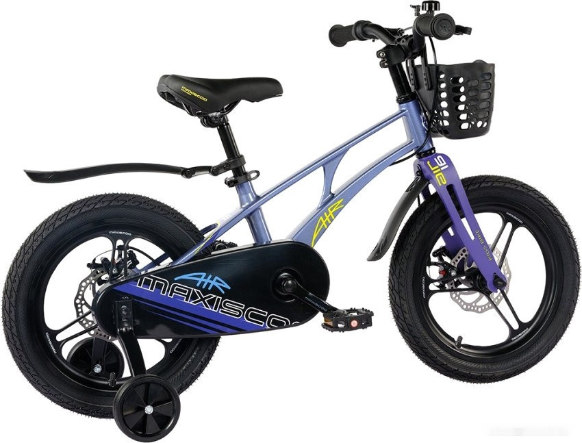 Детский велосипед Maxiscoo Air Pro 18 2024 (синий карбон) Детский велосипед Maxiscoo Air Pro 18 2024 (синий карбон)