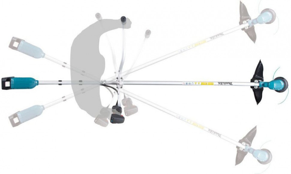 Триммер Makita DUR190UZX3 (без АКБ) Триммер Makita DUR190UZX3 (без АКБ)