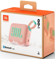 Портативная акустика JBL Go 4 (розовый)