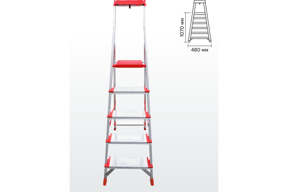 Лестница-стремянка Новая Высота NV 3118 (5 ступеней) Лестница-стремянка Новая Высота NV 3118 (5 ступеней)