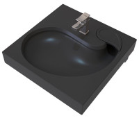 Умывальник Versalia Shefield 60 Black