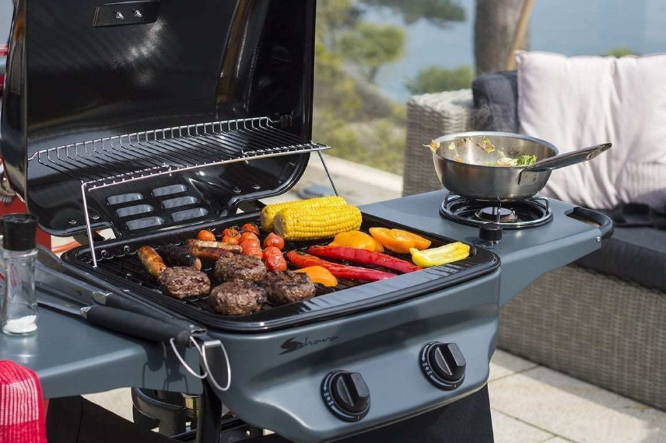 Газовый гриль для дачи SAHARA Rapid Assembly 2 Burner Plus Газовый гриль для дачи SAHARA Rapid Assembly 2 Burner Plus