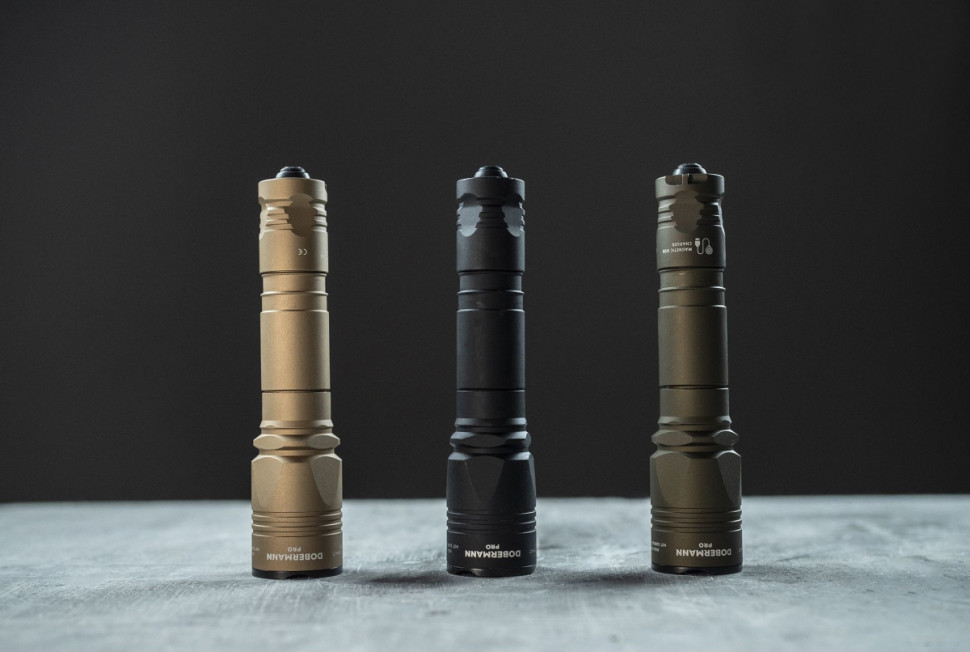 Фонарь Armytek Dobermann Pro Magnet USB Sand (теплый свет) Фонарь Armytek Dobermann Pro Magnet USB Sand (теплый свет)