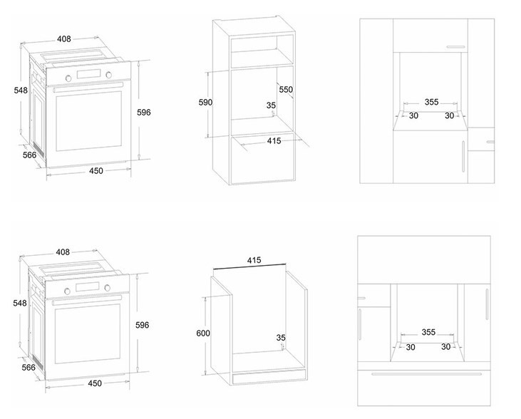 Духовой шкаф Simfer B4EM14016