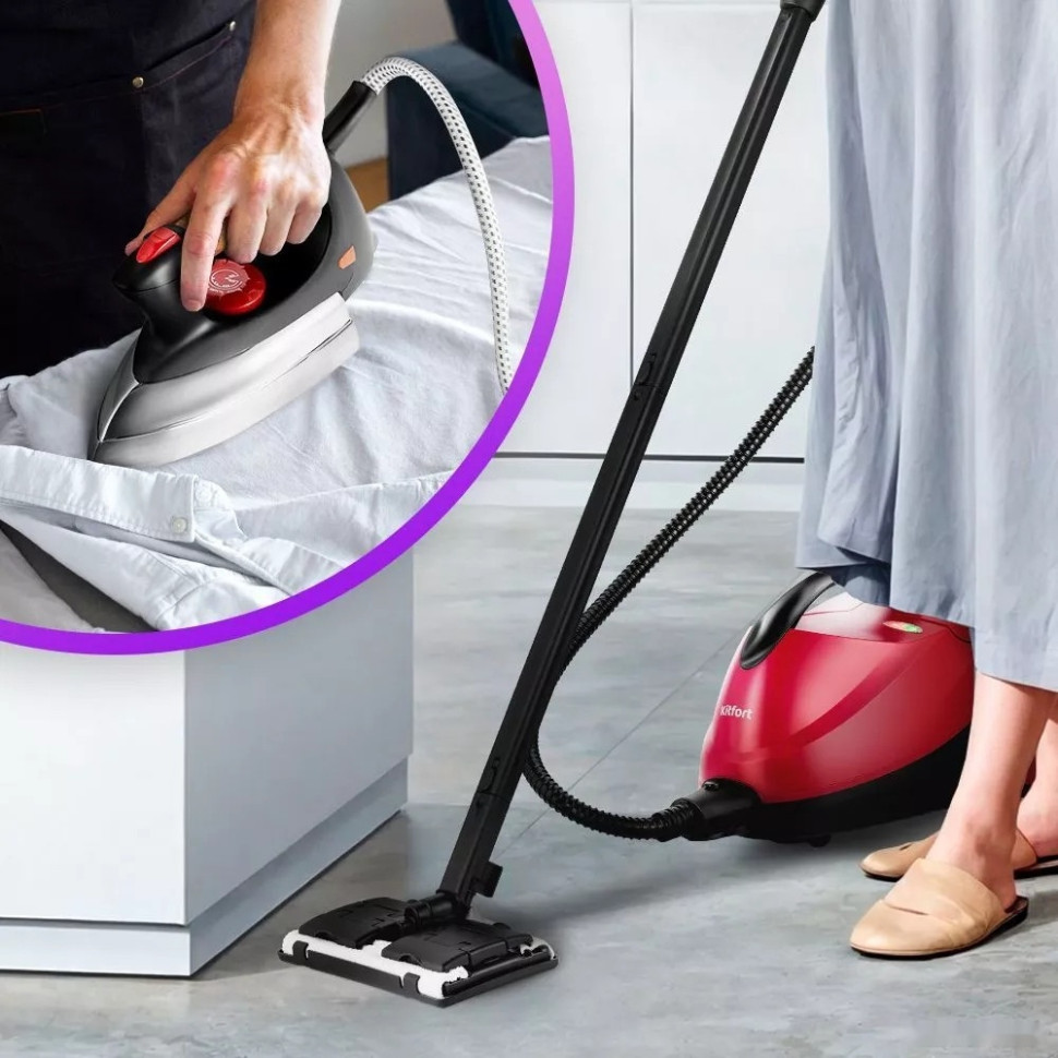 Отпариватель-пароочиститель Kitfort KT-9184 Отпариватель-пароочиститель Kitfort KT-9184