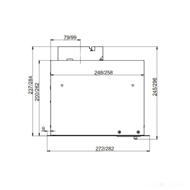 Вытяжка Elikor Box 52П-700 213859 (топленое молоко)