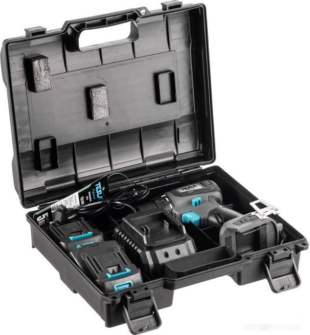 Дрель-шуруповерт Tesla TCD18BL 840369 (с 2-мя АКБ, кейс)