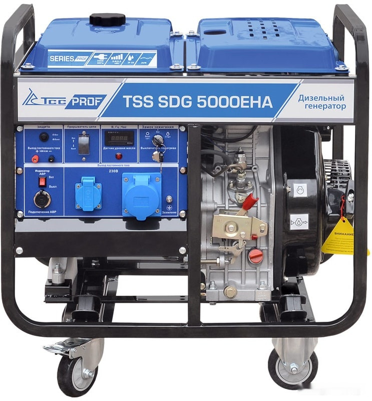 Генератор ТСС SDG 5000EHA