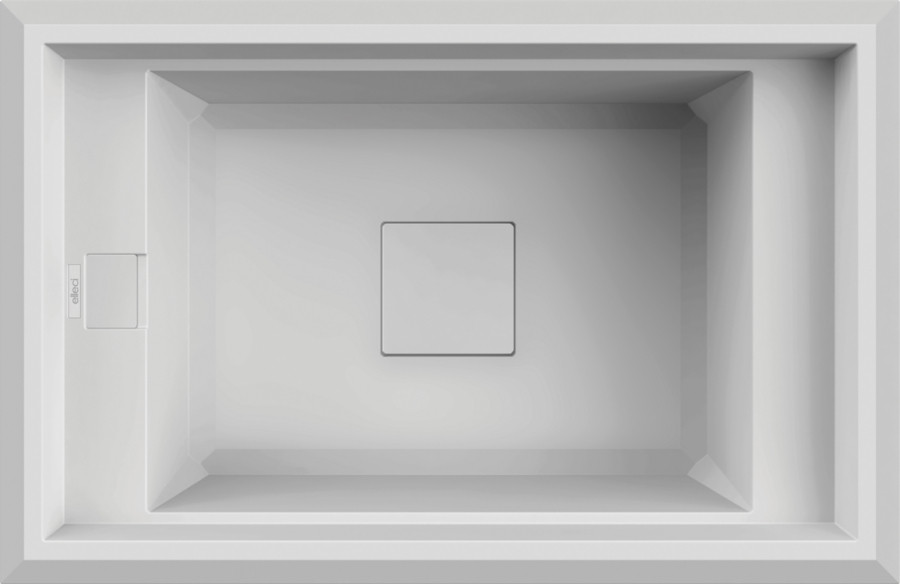 Кухонная мойка Elleci Value 130 G68 Bianco