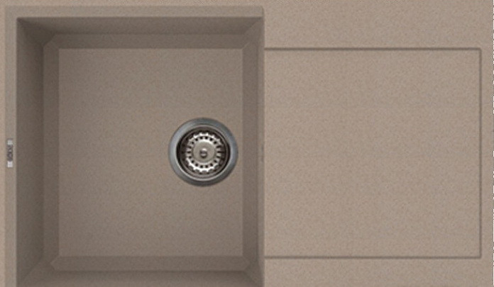 Кухонная мойка Elleci Easy 135 G43 Tortora (LGY13543)