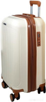 Чемодан-спиннер Mironpan 11197-2 50 см (молочный)
