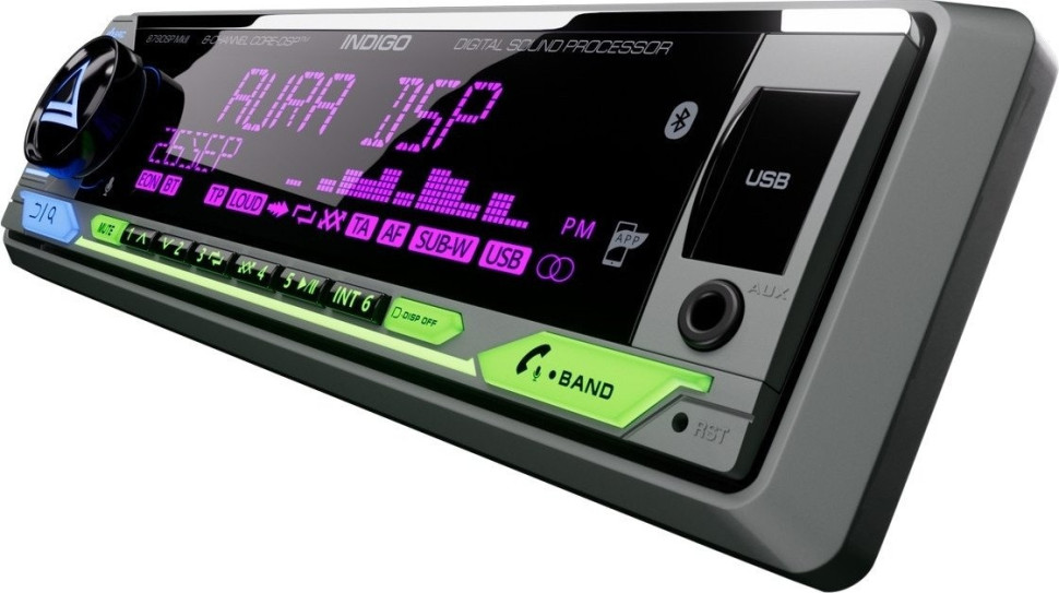 Автомагнитола Aura Indigo-879DSP MKII