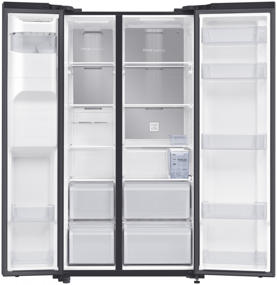 Холодильник side by side Samsung RS64R5331B4/WT