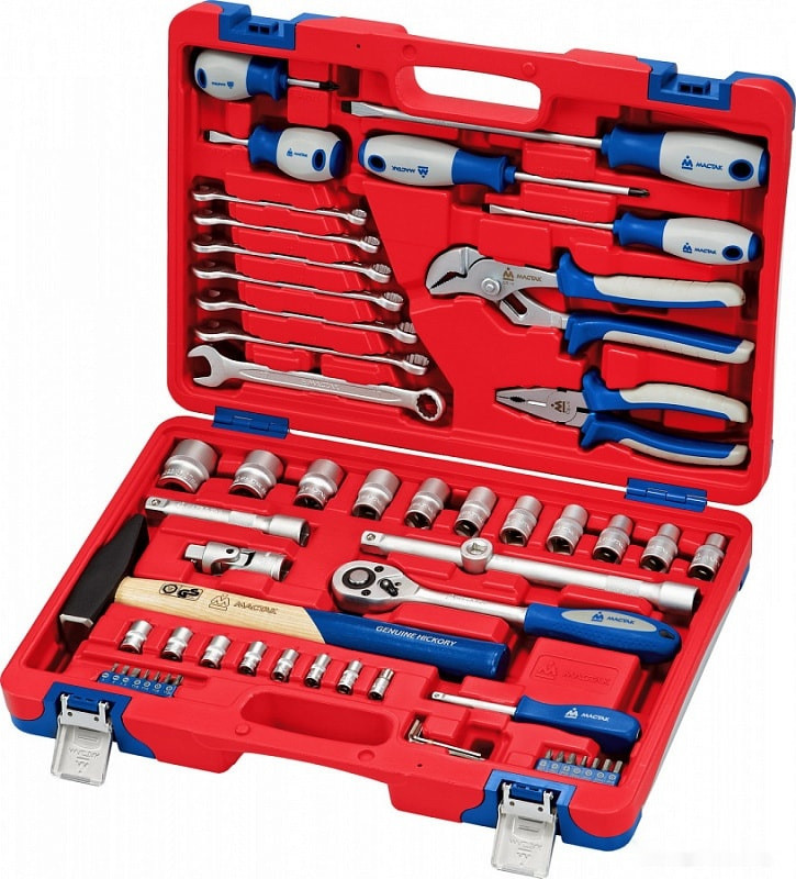 Универсальный набор инструментов Мастак 01-058C (58 предметов)