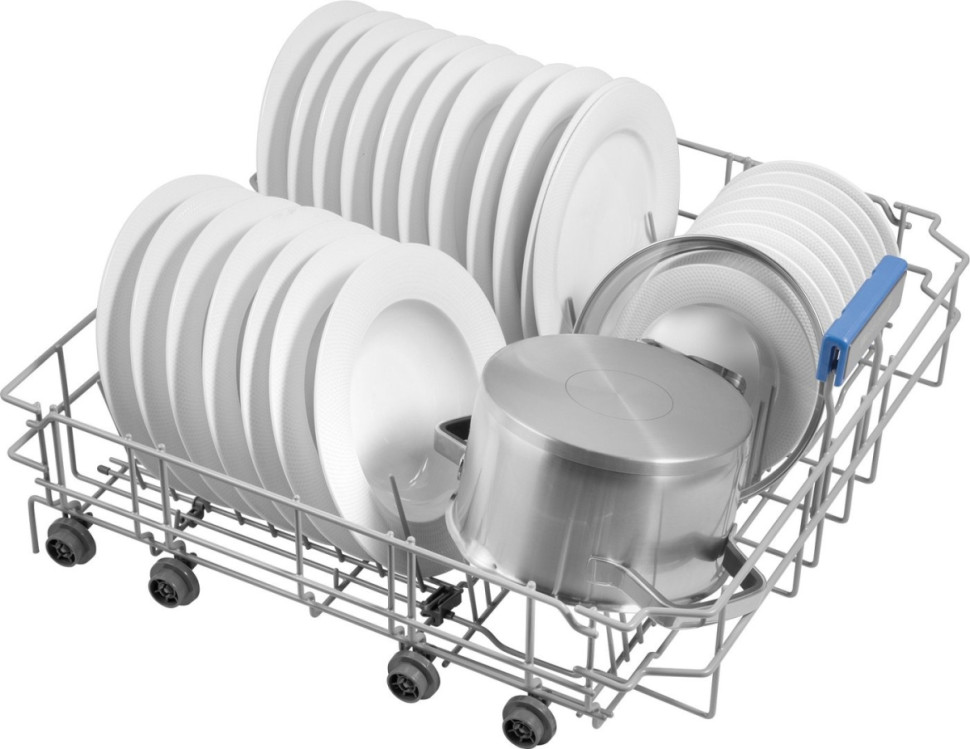 Посудомоечная машина Weissgauff DW 6038 D Dual Wash Silver Посудомоечная машина Weissgauff DW 6038 D Dual Wash Silver