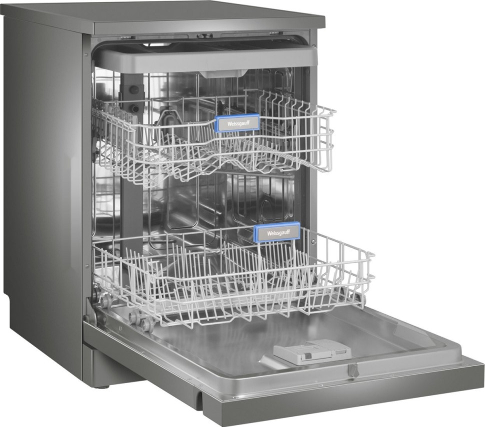 Посудомоечная машина Weissgauff DW 6038 D Dual Wash Silver Посудомоечная машина Weissgauff DW 6038 D Dual Wash Silver