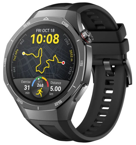 Умные часы Huawei Watch GT 5 Pro 46 мм (черный)
