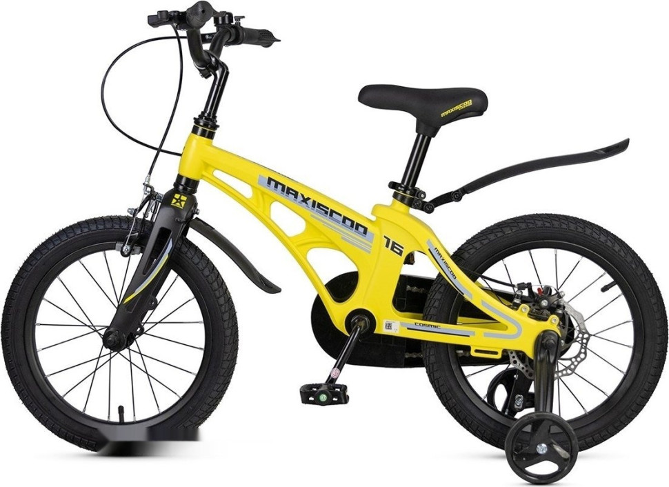 Детский велосипед Maxiscoo Cosmic Стандарт 16 2025 MSC-C1641 (желтый матовый) Детский велосипед Maxiscoo Cosmic Стандарт 16 2025 MSC-C1641 (желтый матовый)