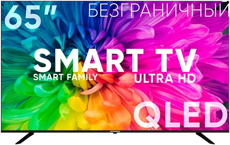Телевизор SoundMAX SM-QLED65T2SU