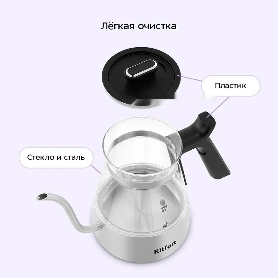 Электрический чайник Kitfort KT-8707 Электрический чайник Kitfort KT-8707