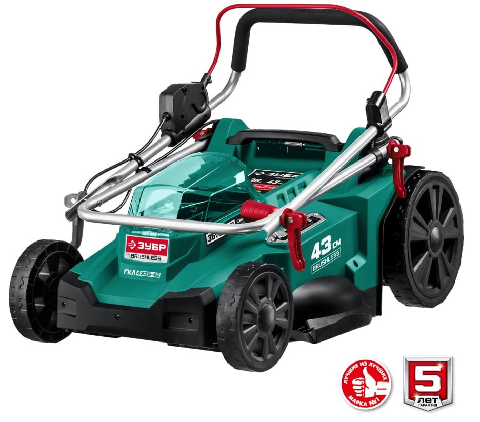 Газонокосилка ЗУБР ГКЛ-4336-42 Газонокосилка ЗУБР ГКЛ-4336-42