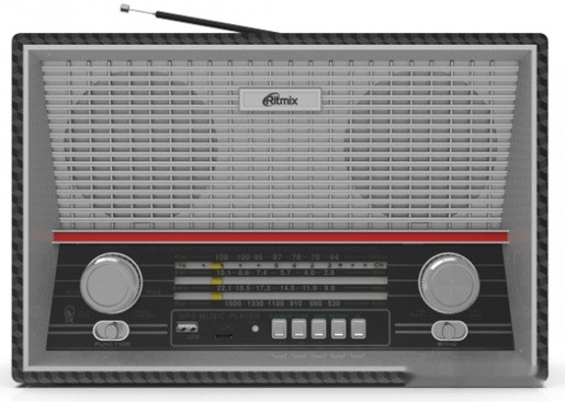 Радиоприемник Ritmix RPR-102 (карбон) Радиоприемник Ritmix RPR-102 (карбон)